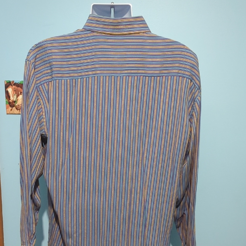 Bugatchi Stylish Multicolor Striped Button-Down S… - image 3
